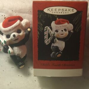 Hallmark Keepsake Ornament Child's Fourth Christmas 1995 (SKU 034)